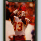 1990 Action Packed #279 Ricky Sanders Redskins NFL Football Image 1
