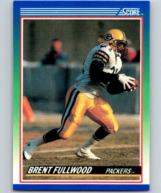 1990 Score #6 Brent Fullwood Packers NFL Football Image 1