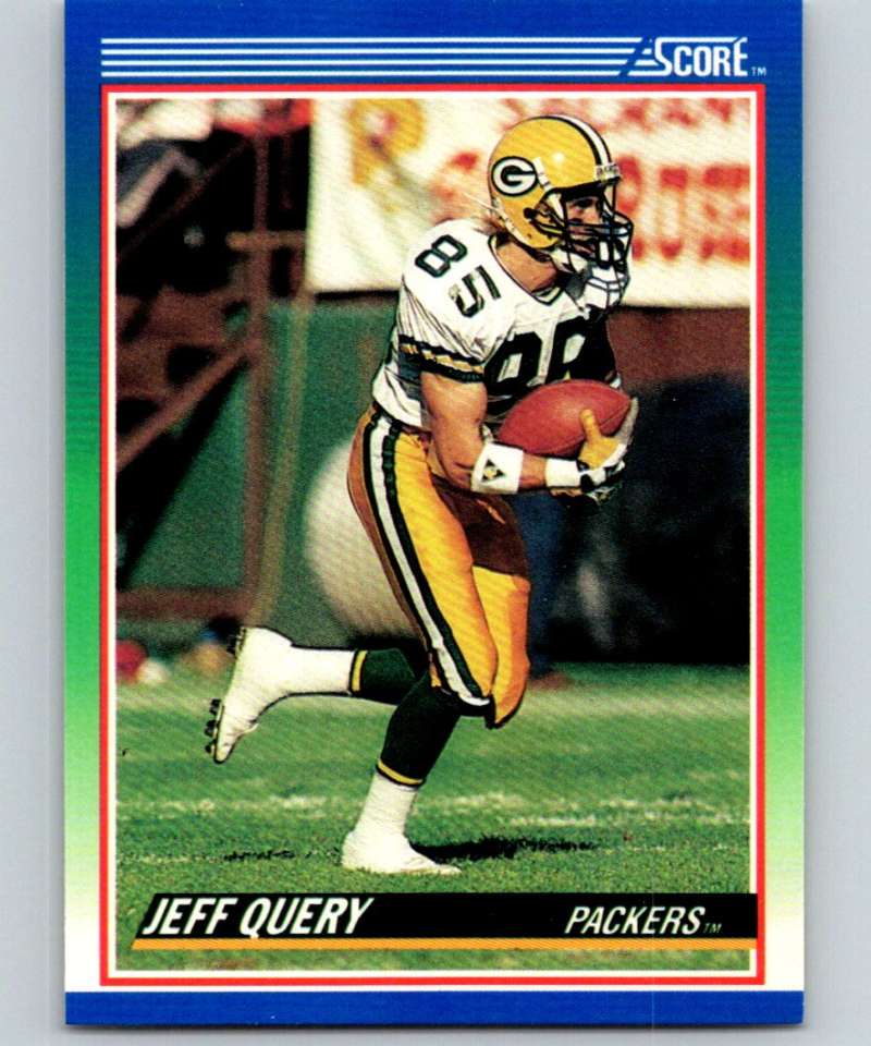 1990 Score #26 Jeff Query Packers NFL Football Image 1
