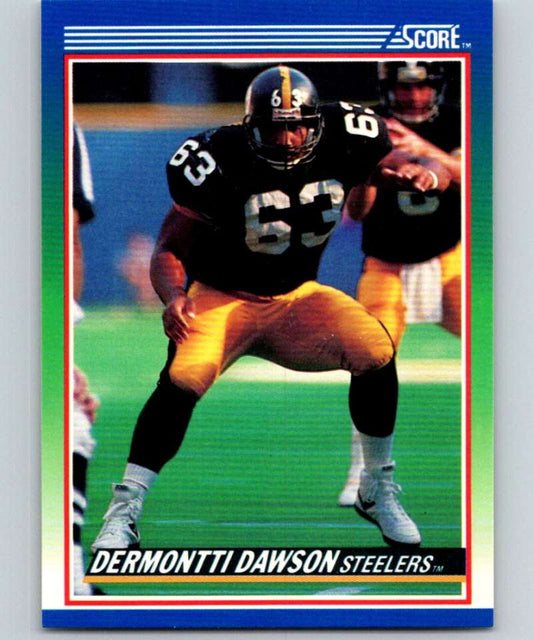 1990 Score #41 Dermontti Dawson Steelers NFL Football Image 1