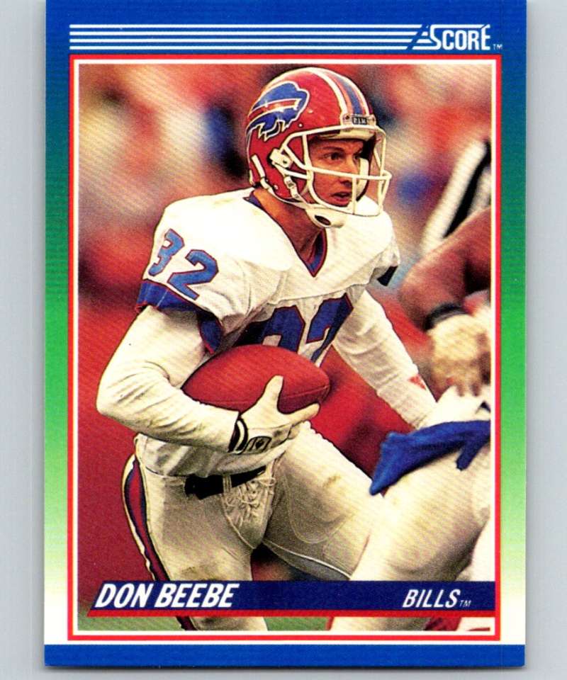 1990 Score #46 Don Beebe Bills NFL Football Image 1