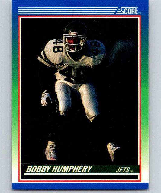 1990 Score #49 Bobby Humphery NY Jets NFL Football Image 1