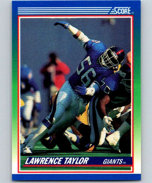 1990 Score #50 Lawrence Taylor NY Giants NFL Football