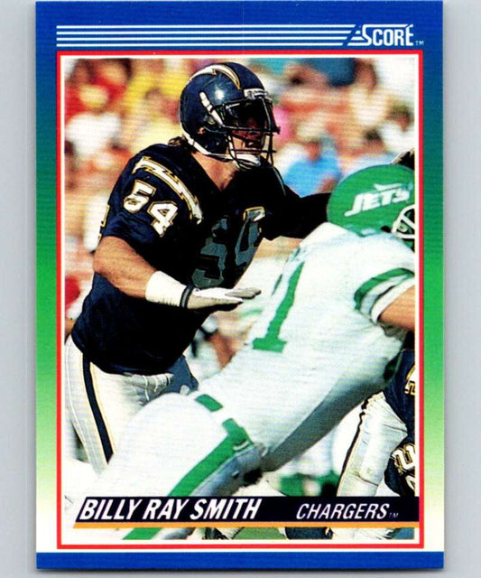 1990 Score #51 Billy Ray Smith Chargers NFL Football Image 1