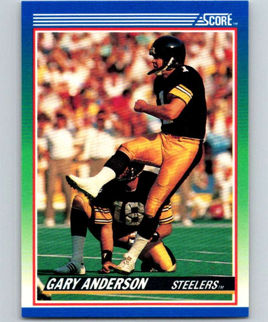 1990 Score #53 Gary Anderson Steelers NFL Football Image 1