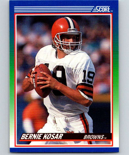 1990 Score #60 Bernie Kosar Browns NFL Football