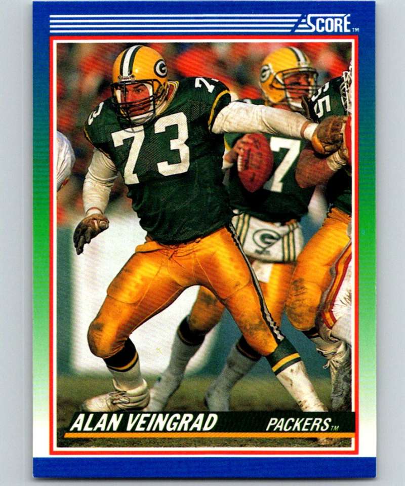 1990 Score #65 Alan Veingrad Packers NFL Football