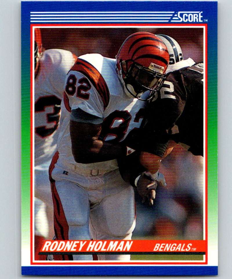 1990 Score #68 Rodney Holman Bengals NFL Football Image 1
