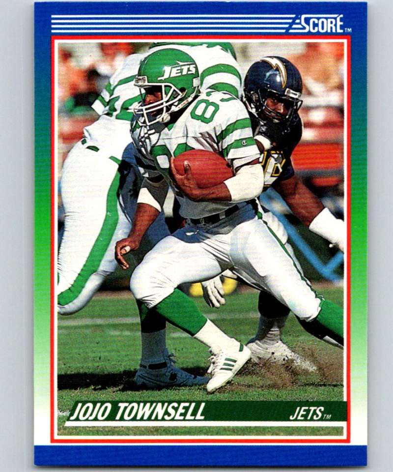 1990 Score #83 Jo Jo Townsell NY Jets NFL Football Image 1