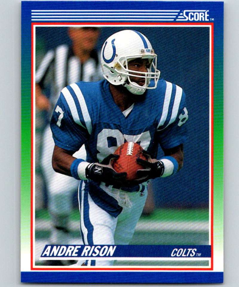 1990 Score #87 Andre Rison Colts NFL Football Image 1