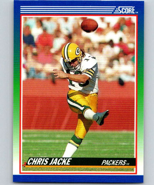 1990 Score #103 Chris Jacke Packers NFL Football Image 1