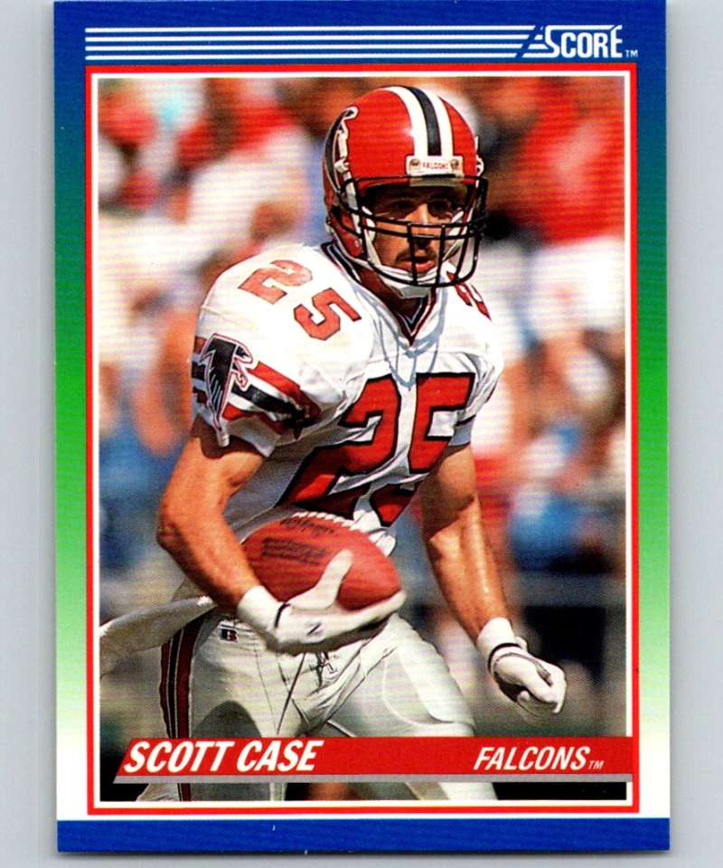 1990 Score #104 Scott Case Falcons NFL Football
