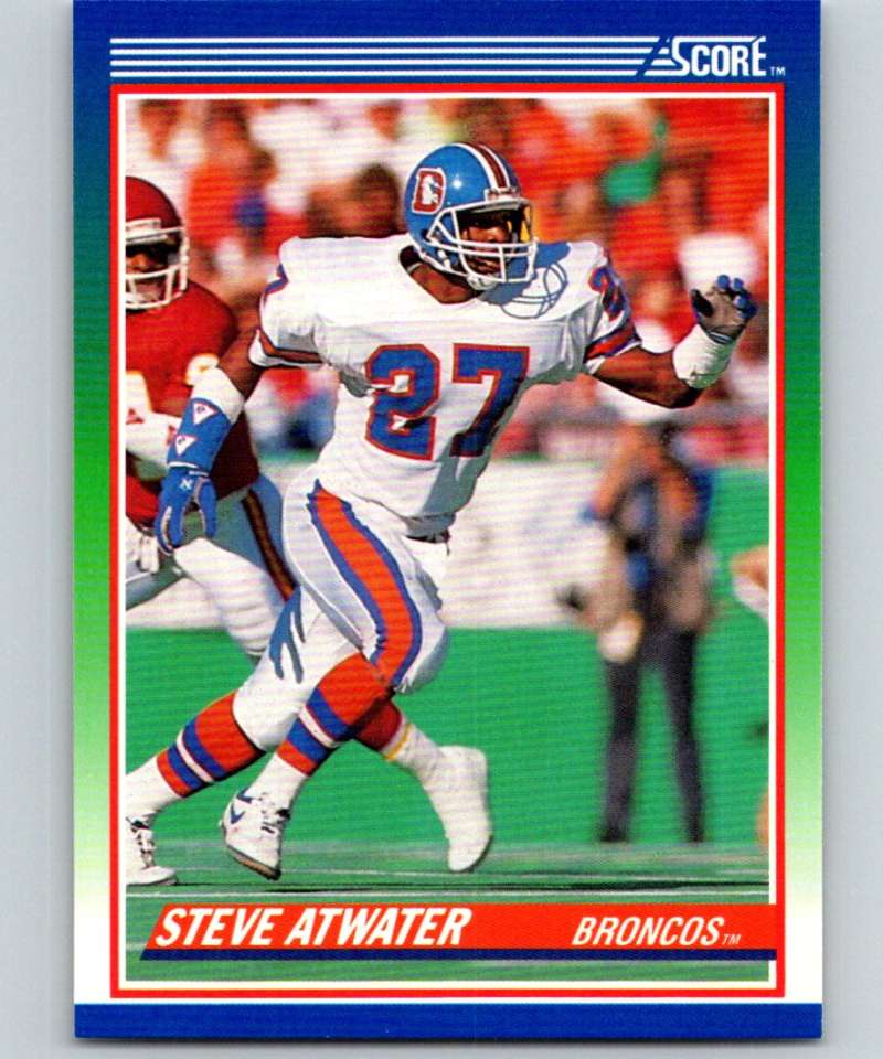 1990 Score #107 Steve Atwater Broncos NFL Football