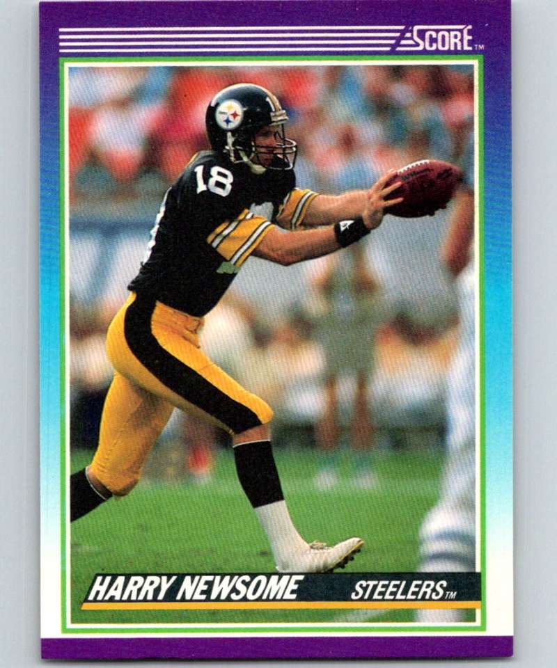 1990 Score #118 Harry Newsome Steelers NFL Football Image 1