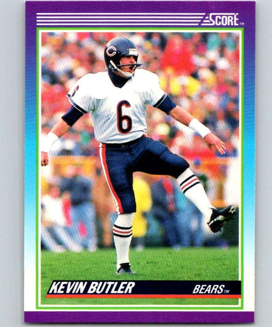 1990 Score #134 Kevin Butler Bears NFL Football Image 1