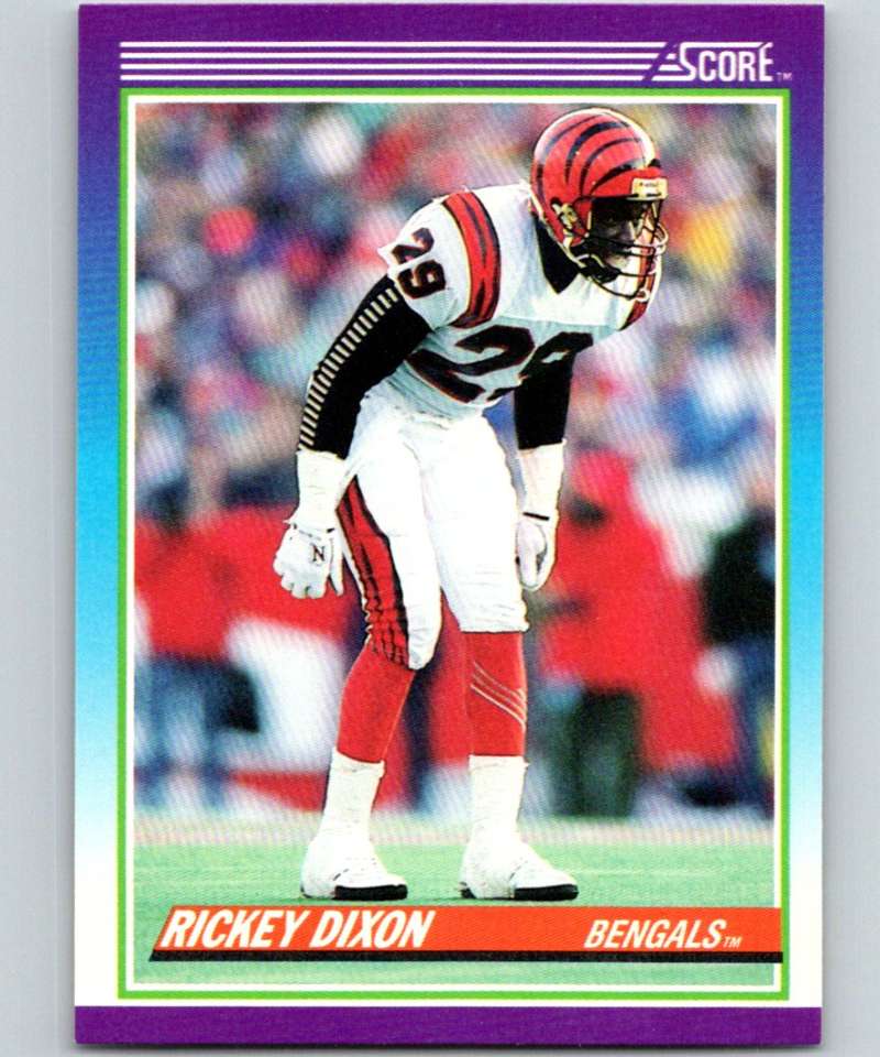 1990 Score #152 Rickey Dixon RC Rookie Bengals NFL Football Image 1