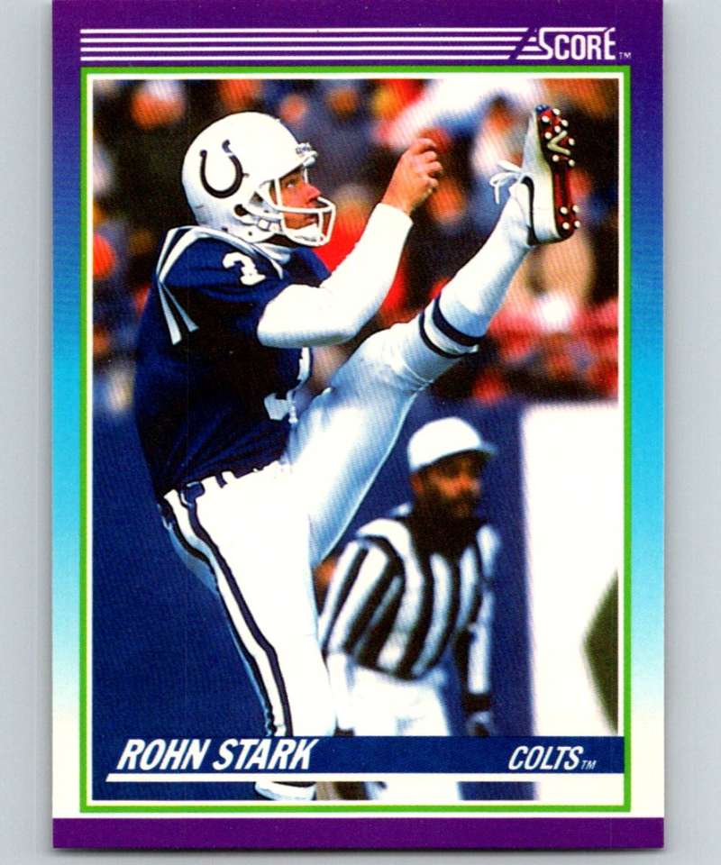 1990 Score #181 Rohn Stark Colts NFL Football Image 1