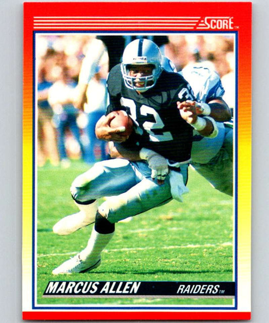 1990 Score #230 Marcus Allen LA Raiders NFL Football Image 1