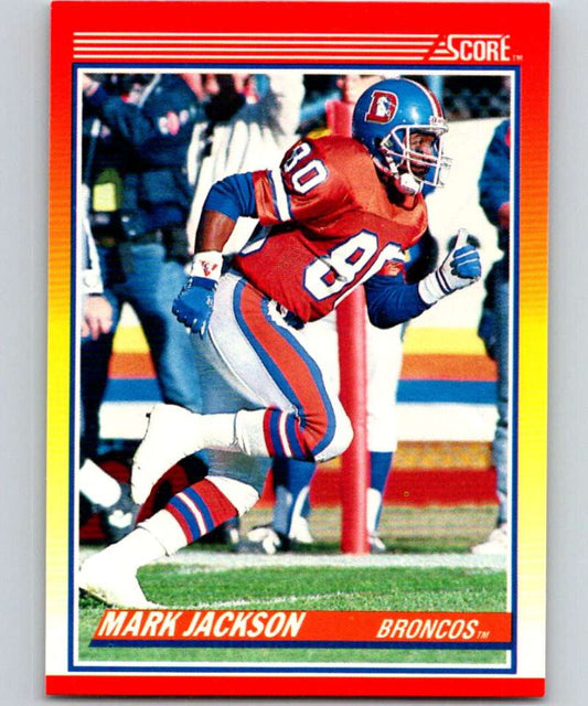 1990 Score #240 Mark Jackson Broncos NFL Football Image 1