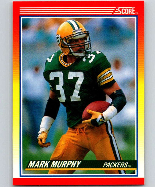 1990 Score #241 Mark Murphy Packers NFL Football Image 1