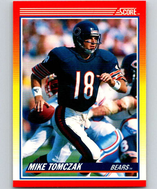 1990 Score #244 Mike Tomczak Bears NFL Football