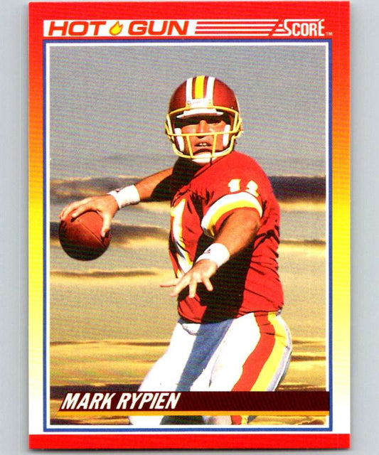 1990 Score #313 Mark Rypien Redskins NFL Football Image 1