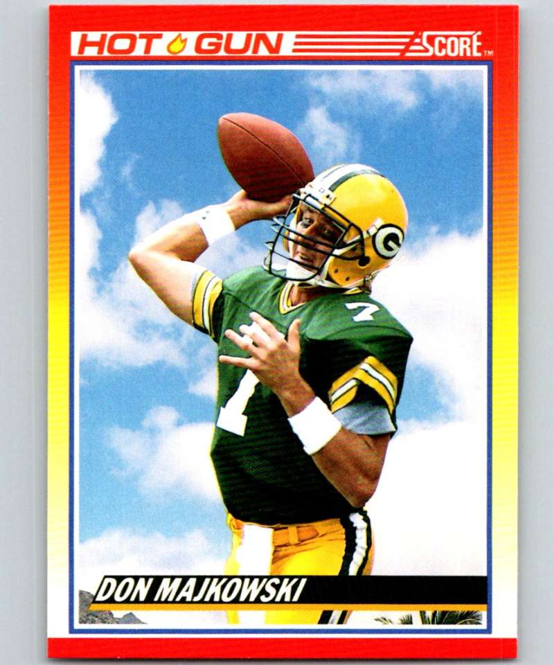1990 Score #315 Don Majkowski Packers NFL Football Image 1
