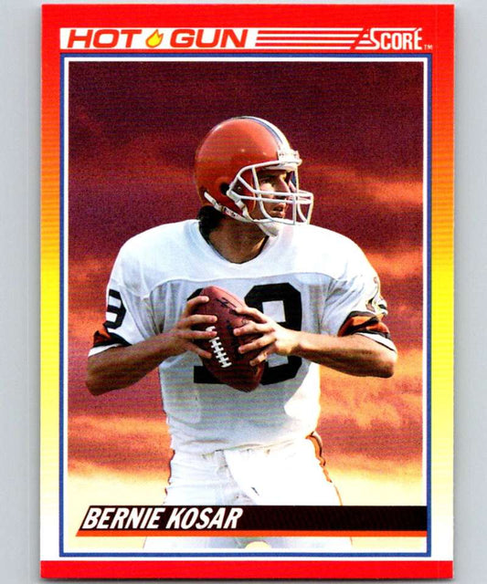 1990 Score #319 Bernie Kosar Browns NFL Football Image 1