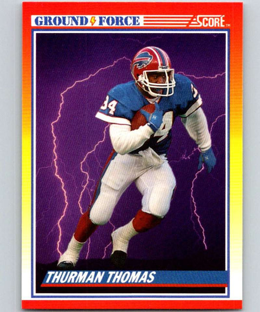 1990 Score #322 Thurman Thomas Bills NFL Football