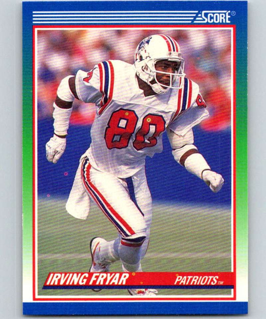 1990 Score #344 Irving Fryar Patriots NFL Football Image 1