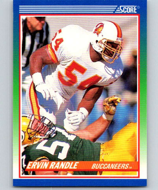 1990 Score #353 Ervin Randle Buccaneers NFL Football Image 1