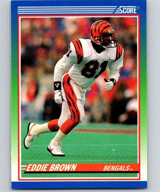 1990 Score #359 Eddie Brown Bengals NFL Football Image 1