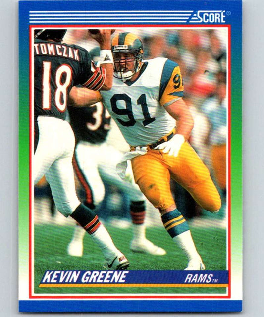 1990 Score #374 Kevin Greene LA Rams NFL Football