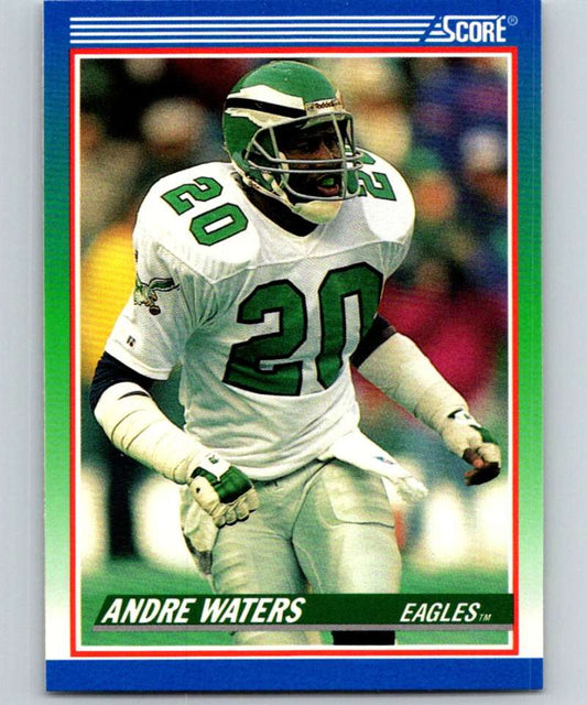 1990 Score #413 Andre Waters Eagles NFL Football Image 1