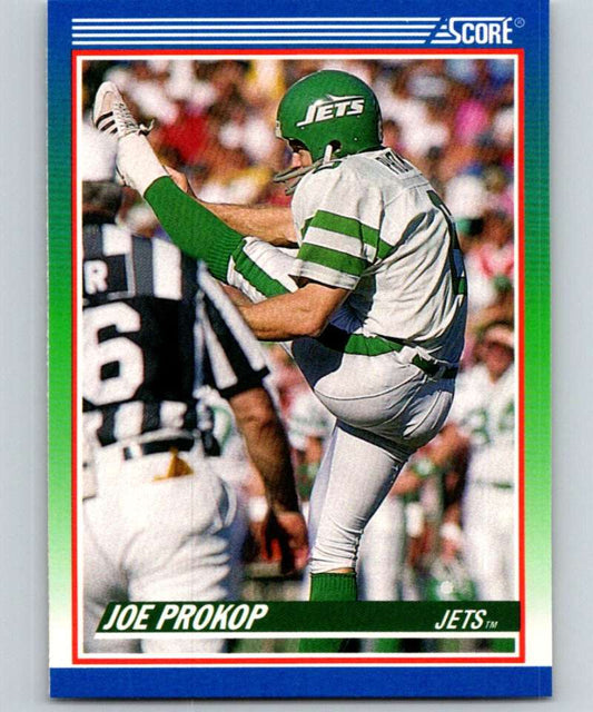 1990 Score #416 Joe Prokop RC Rookie NY Jets NFL Football Image 1