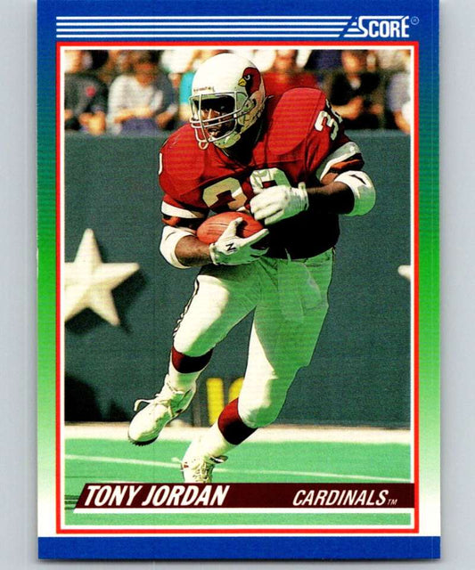 1990 Score #429 Tony Jordan RC Rookie Cardinals NFL Football Image 1