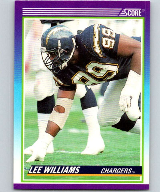 1990 Score #446 Lee Williams Chargers NFL Football Image 1