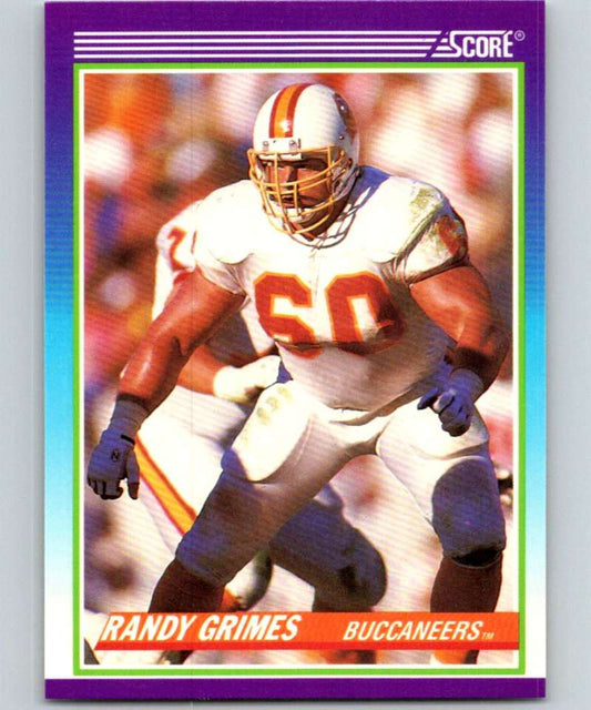 1990 Score #460 Randy Grimes Buccaneers NFL Football