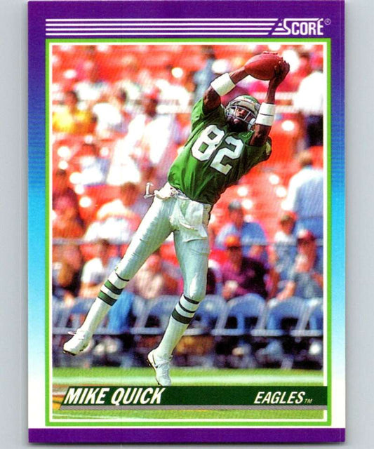 1990 Score #466 Mike Quick Eagles NFL Football