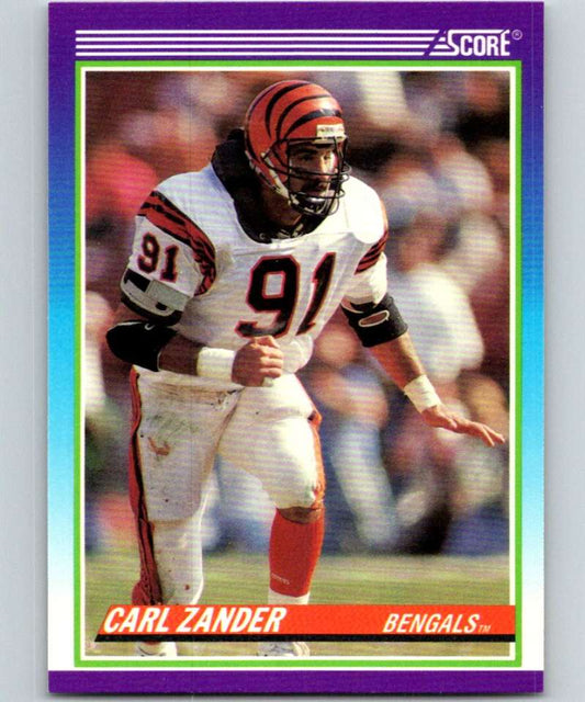 1990 Score #478 Carl Zander Bengals NFL Football