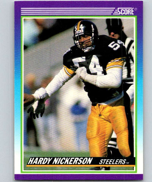 1990 Score #495 Hardy Nickerson Steelers NFL Football Image 1
