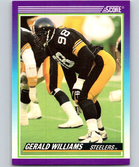 1990 Score #517 Gerald Williams RC Rookie Steelers NFL Football
