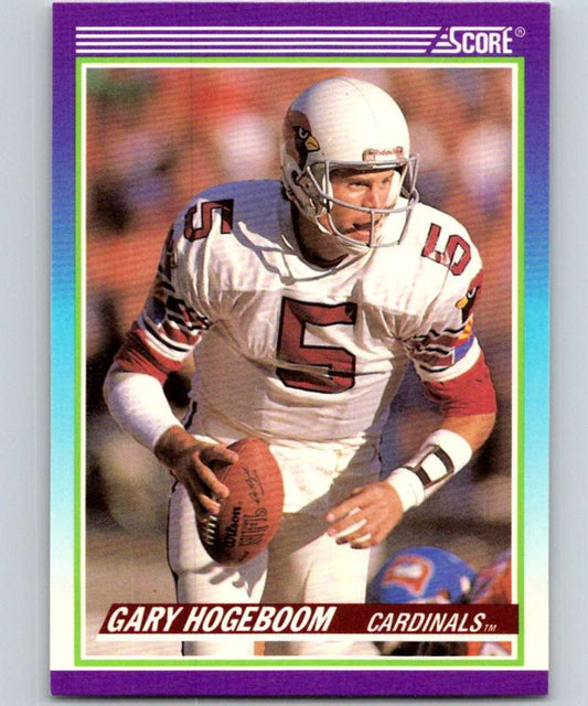 1990 Score #529 Gary Hogeboom Cardinals NFL Football Image 1