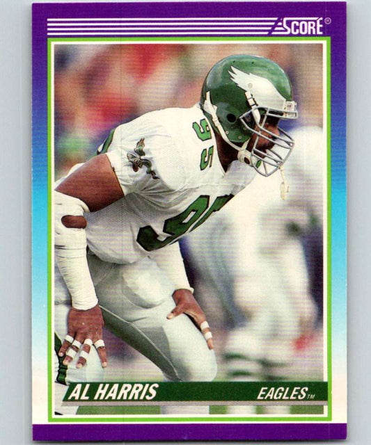 1990 Score #547 Al Harris Eagles NFL Football Image 1