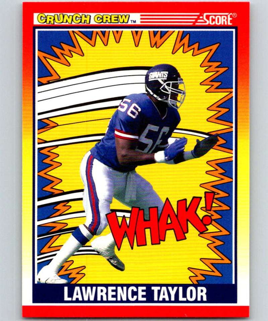 1990 Score #552 Lawrence Taylor NY Giants NFL Football