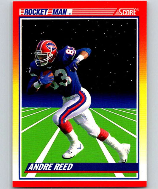 1990 Score #559 Andre Reed Bills NFL Football