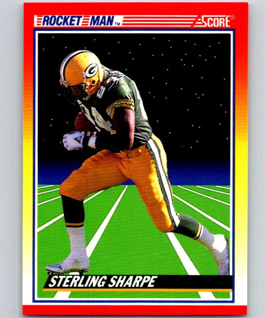 1990 Score #560 Sterling Sharpe Packers NFL Football