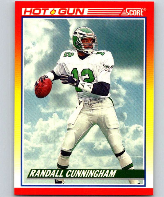 1990 Score #563 Randall Cunningham Eagles NFL Football Image 1