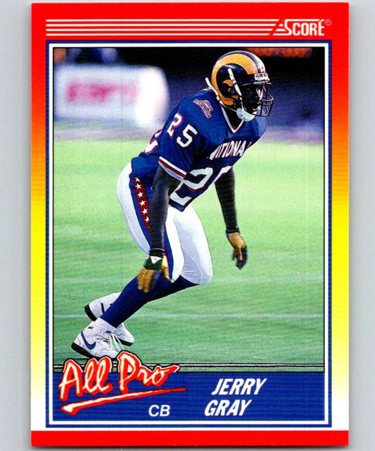 1990 Score #567 Jerry Gray LA Rams NFL Football