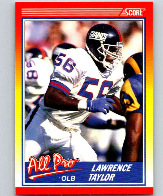 1990 Score #571 Lawrence Taylor NY Giants NFL Football